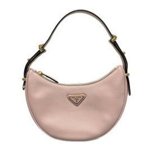 PRADA Ake Small Leather Shoulder Bag Pink
